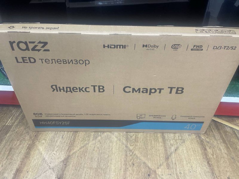 Телевизор RAZZ 40" SmartTV Яндекс