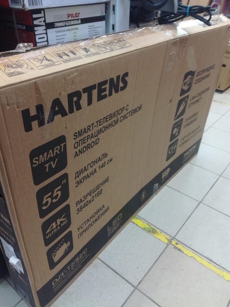 Телевизор HARTENS HTY-55UHD06B-S2