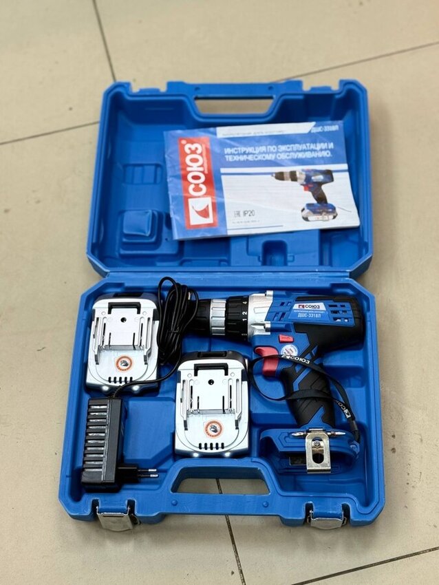 Шуруповерт СОЮЗ ДШС-3318Л