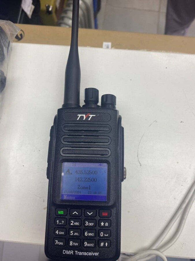 Рация TYT MD-UV390 DMR 10W AES256 IP67 Type-C 3600mAh