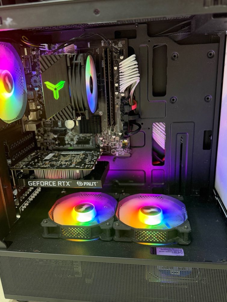 Системный блок Ryzen 5 1600x/32/240ssd/1tb rtx3050 6gb