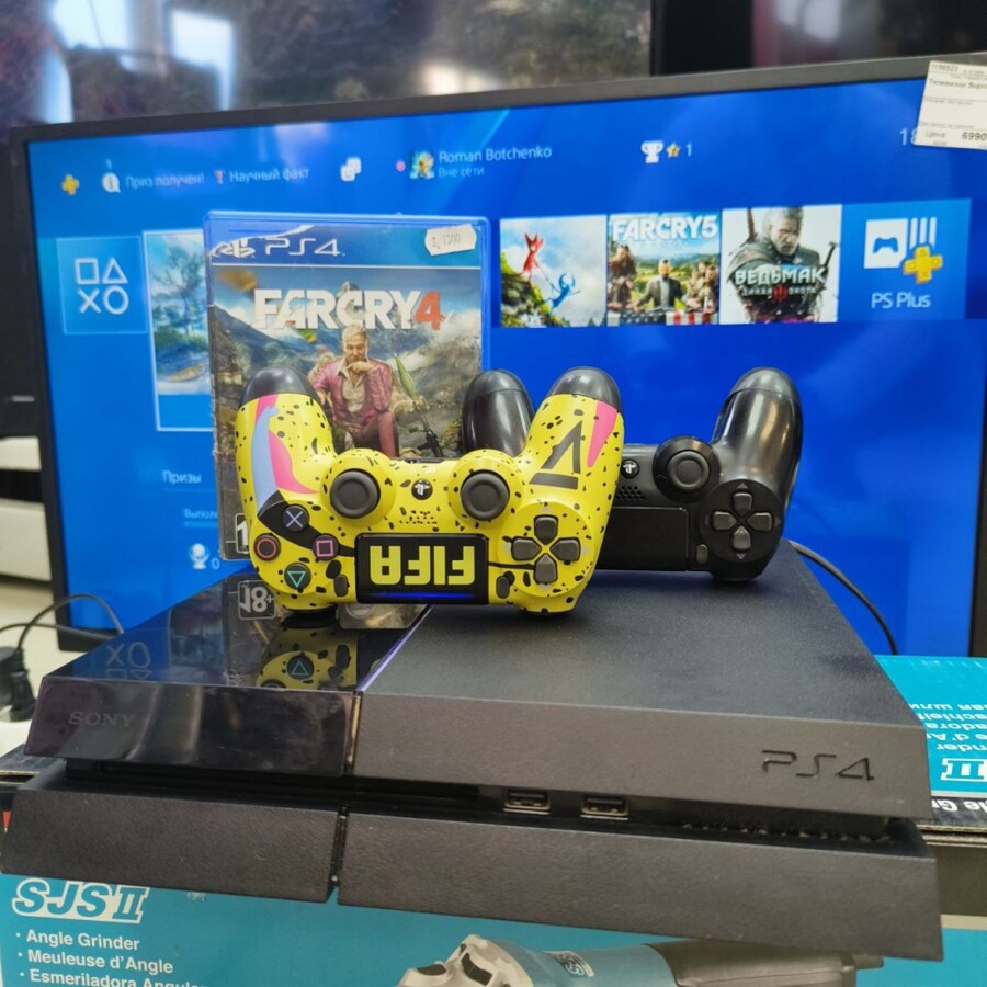 Игровая приставка Sony PlayStation 4 fat 500gb