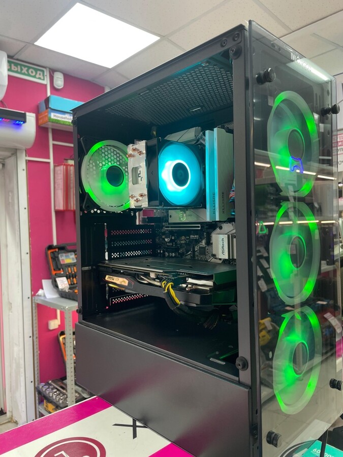 Системный блок IWONGOU Intel Core i3-10100/8*3.6GHz/16Gb RAM/512GB SSD M2/500Gb SSD/500GB HDD/Nvidia GeForce GTX 1660 SUPER 6GB