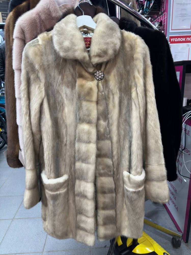 Шуба норка 46