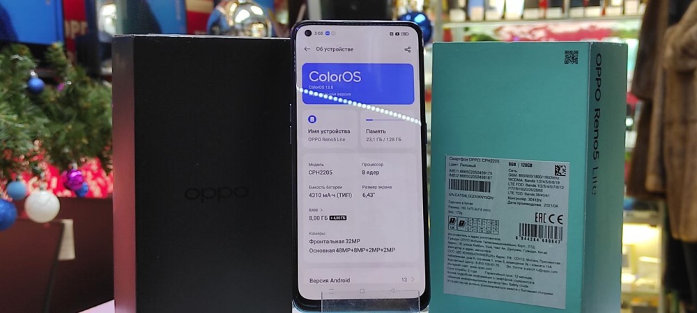 Смартфон Oppo Reno 5 lite 8/128