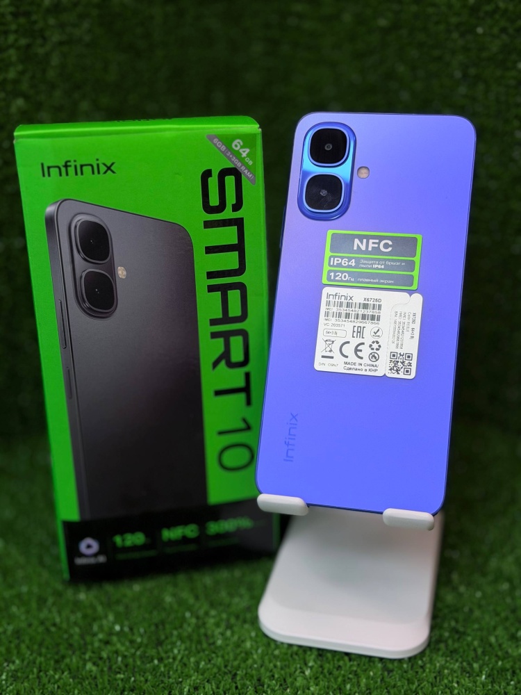 Мобильный телефон Infinix smart 10 3 64