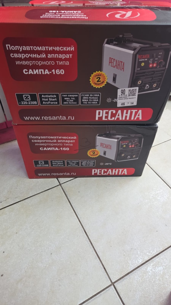 Сварочный аппарат Ресанта САИ160