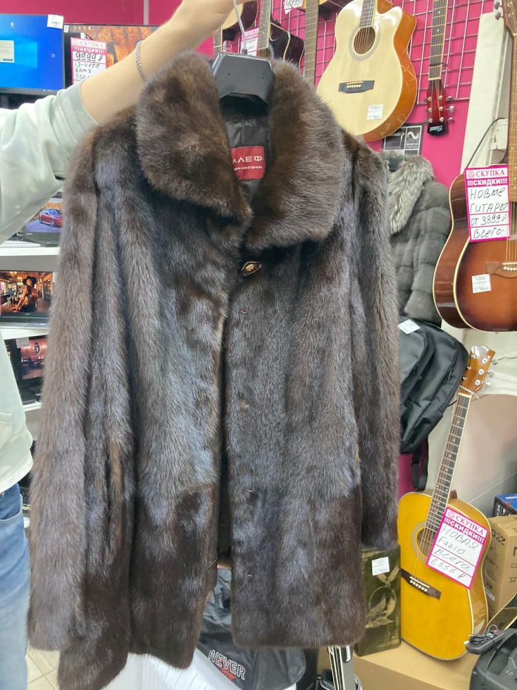 Шуба норка АЛЕФ