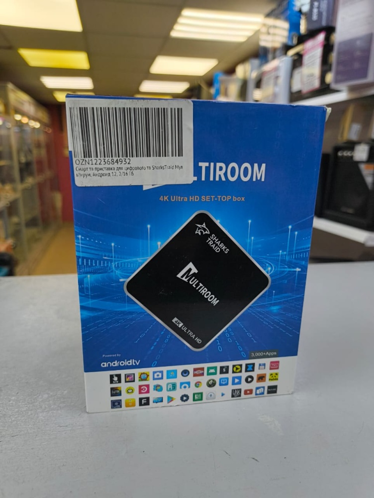 Смарт ТВ приставка 2/16гб 4к