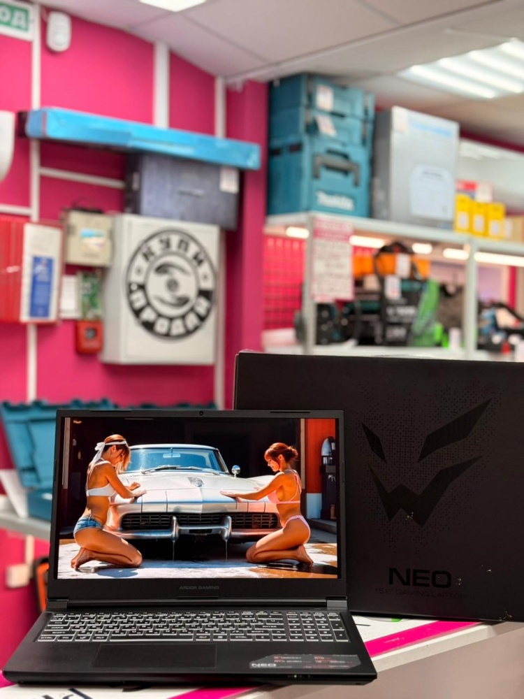 Ноутбук Ardor Gaming Intel Core i5-12600H/16*2.7Ghz/512Gb SSD/16Gb RAM/GeForce RTX 2050 4Gb