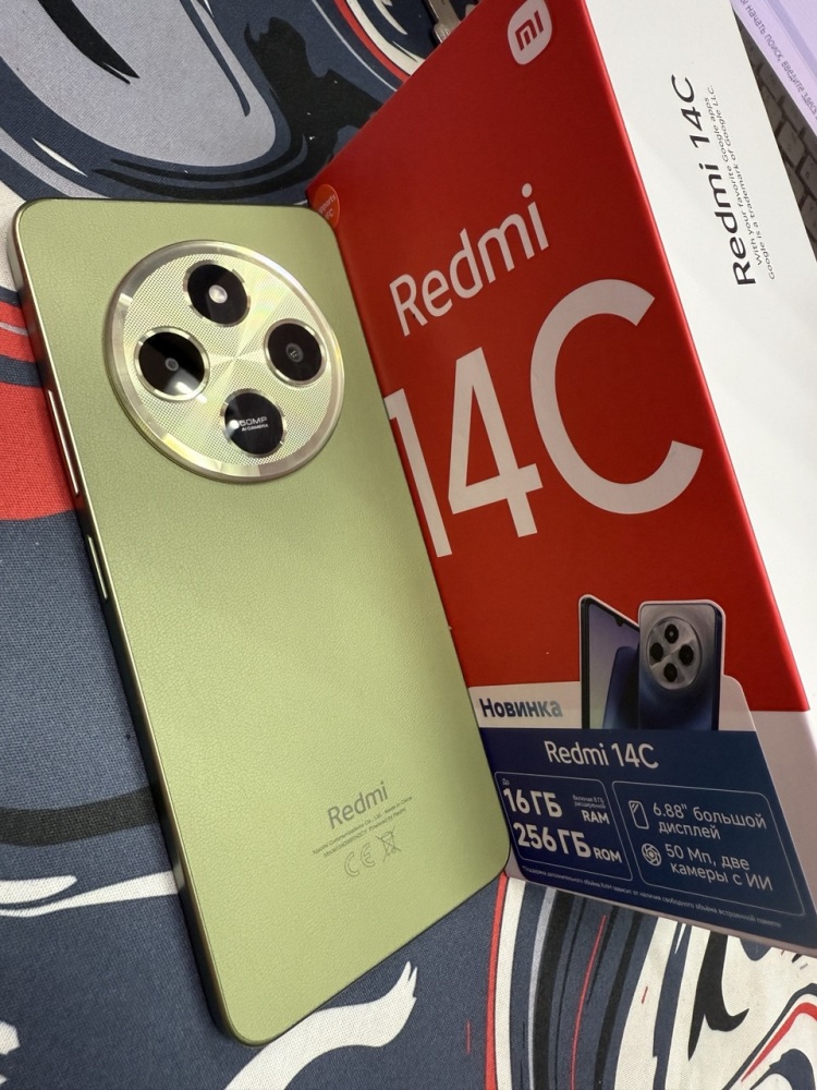 Смартфон Xiaomi Redmi 14C 8/256гб