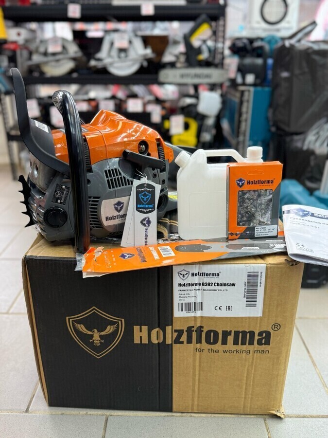 Бензопила holzfforma g382