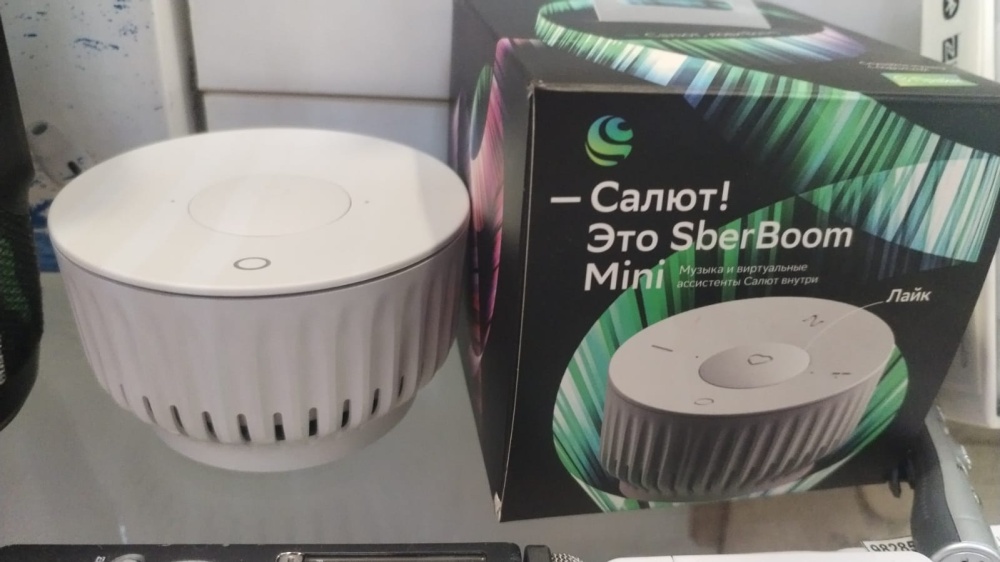 Прочая аудио-аппаратура Сбер колонка