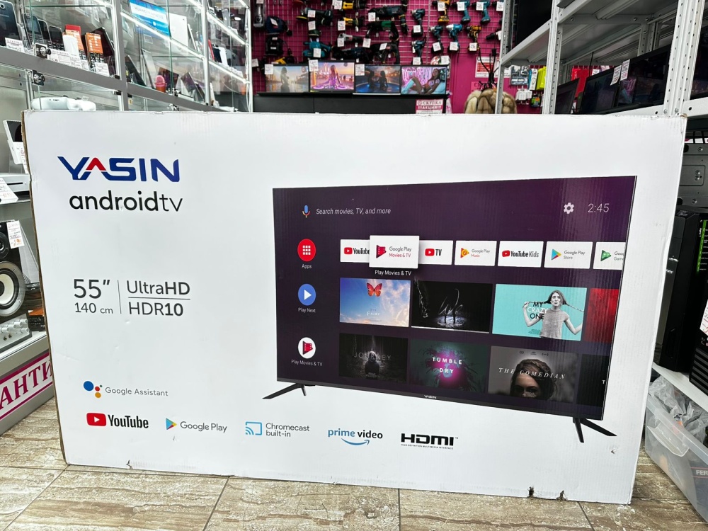 Телевизор Yasin android  55*