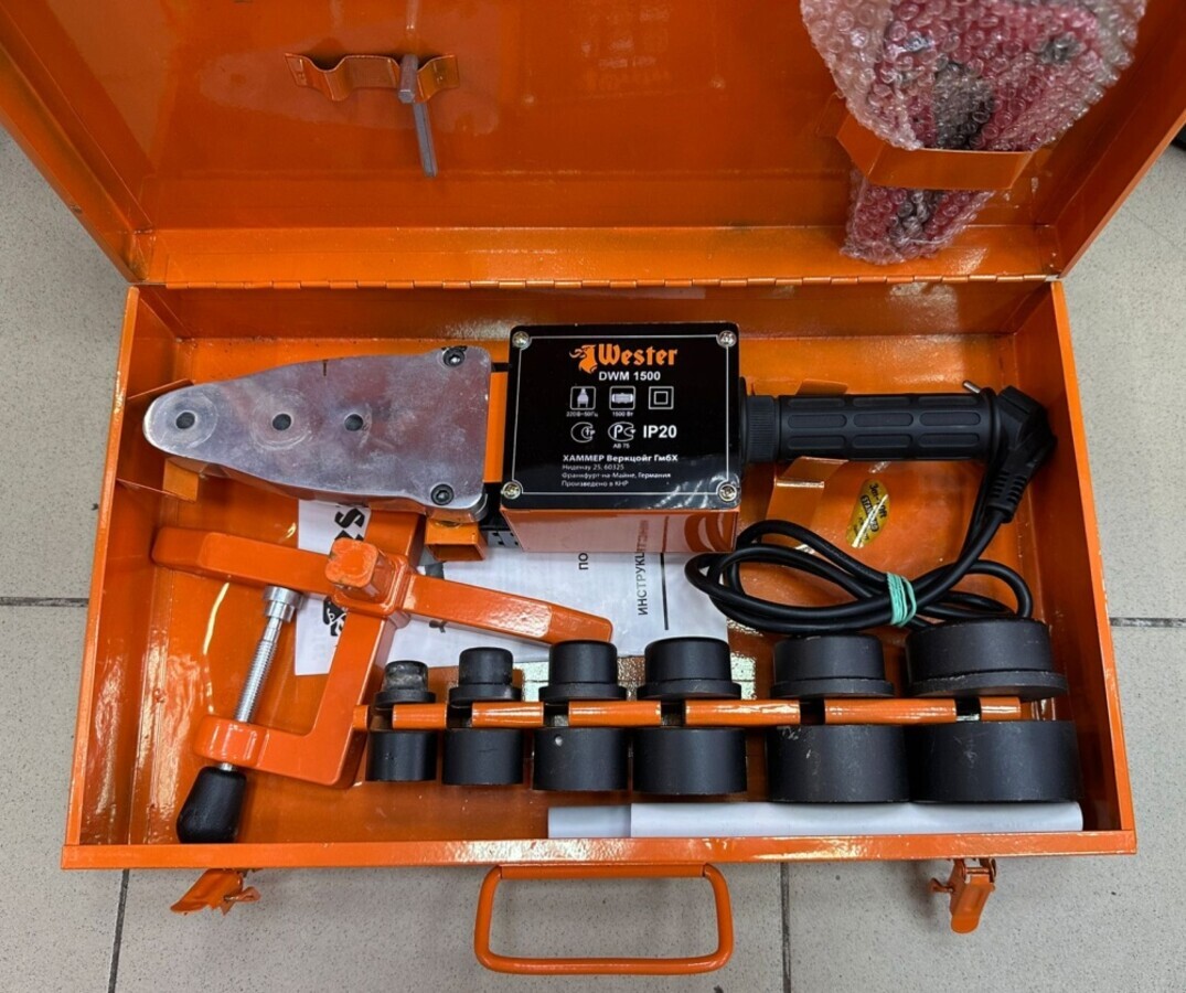 Паяльник для труб Wester DWM 1500