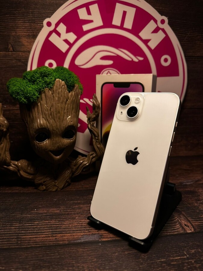 Смартфон iPhone 14 128GB 100% (Новый)