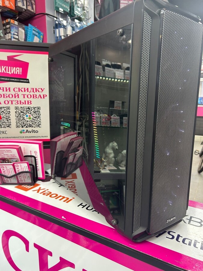 Системный блок RTX2070/Ryzen 7 2700/16/SSD 256/ 2T