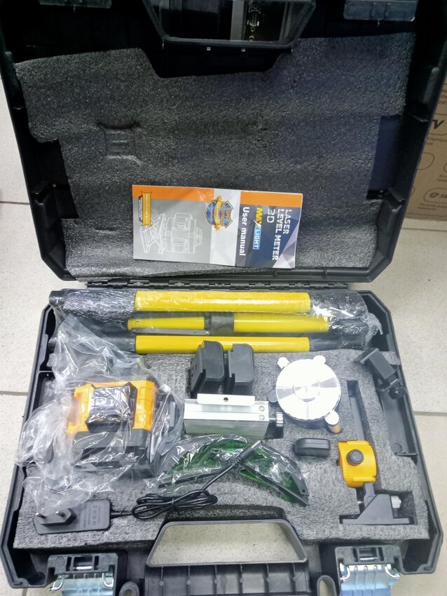 Уровень ЛАЗЕРНЫЙ 16 ЛУЧЕЙ