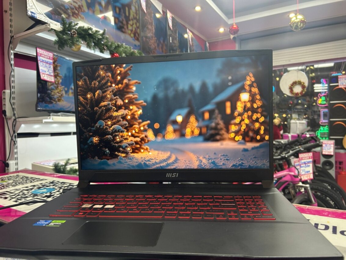 Ноутбук MSI i5- 11260/8gb/250/Gtx 2050