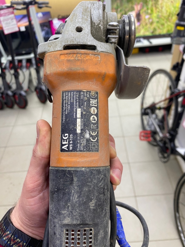 УШМ (Болгарка) Aeg ws 6 125