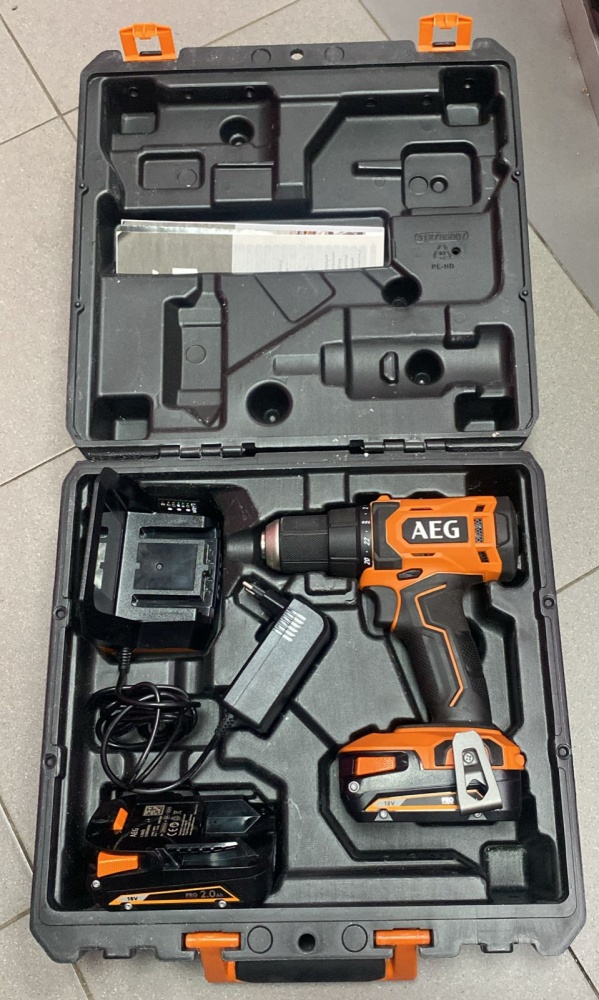 Шуруповерт AEG BS18G4