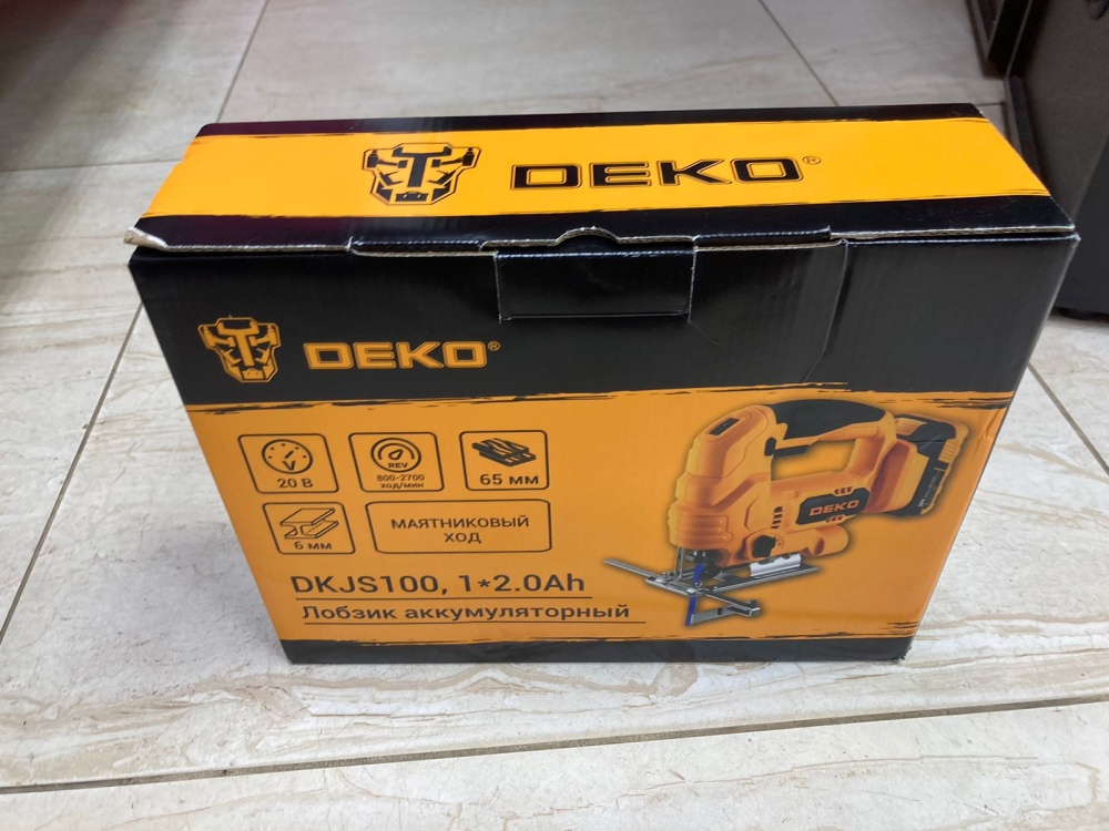 Лобзик аккумуляторный DEKO