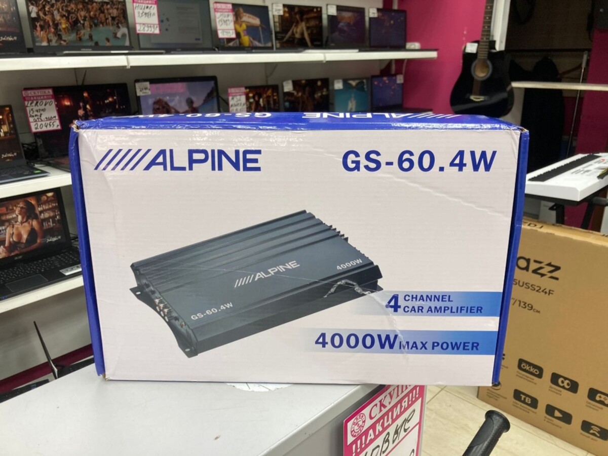 Усилитель ALPINE 4000W