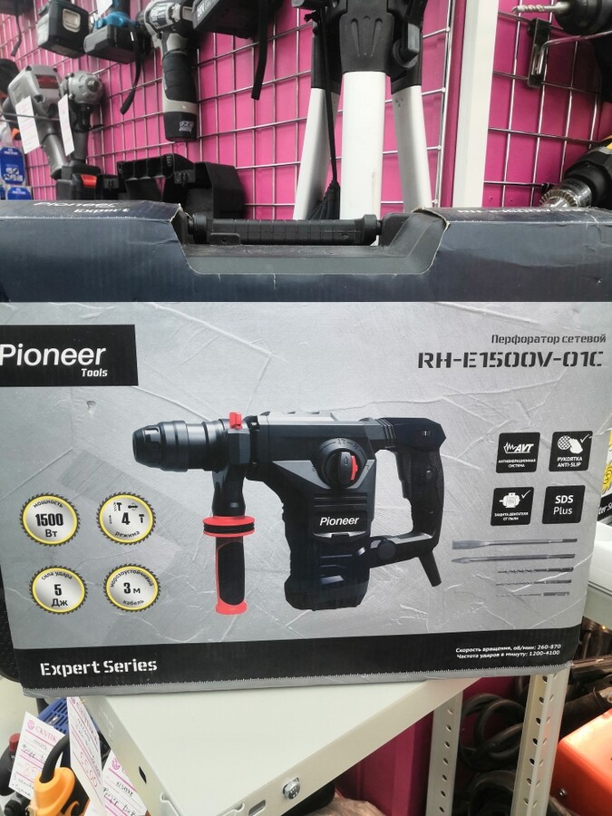 Перфоратор Pioneer RH-E1500V-01C