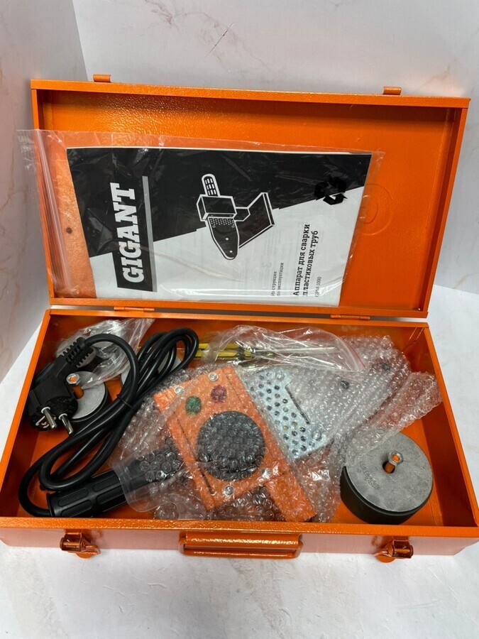 Аппарат для сварки пластиковых труб Gigant GPW-1000