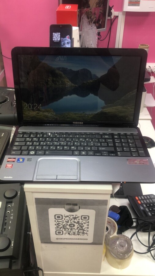 Ноутбук Toshiba l850d