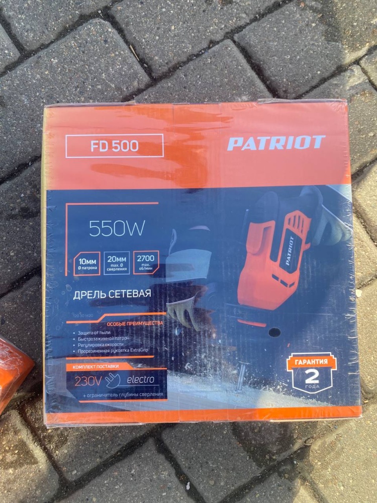 Дрель-шуруповерт Patriot