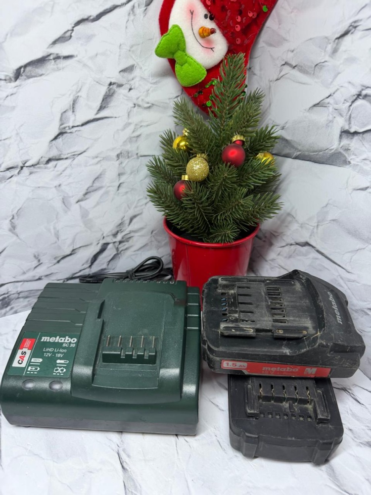 З/У +  2 акб Metabo