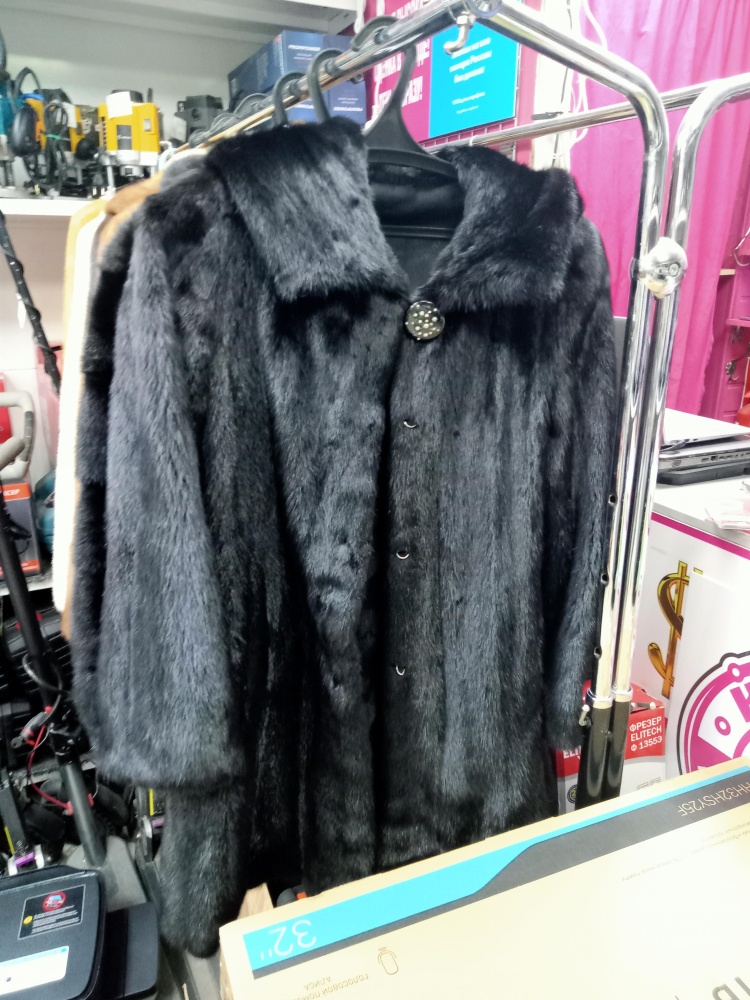 Шуба НОРКОВАЯ D. ANNA 46-48P