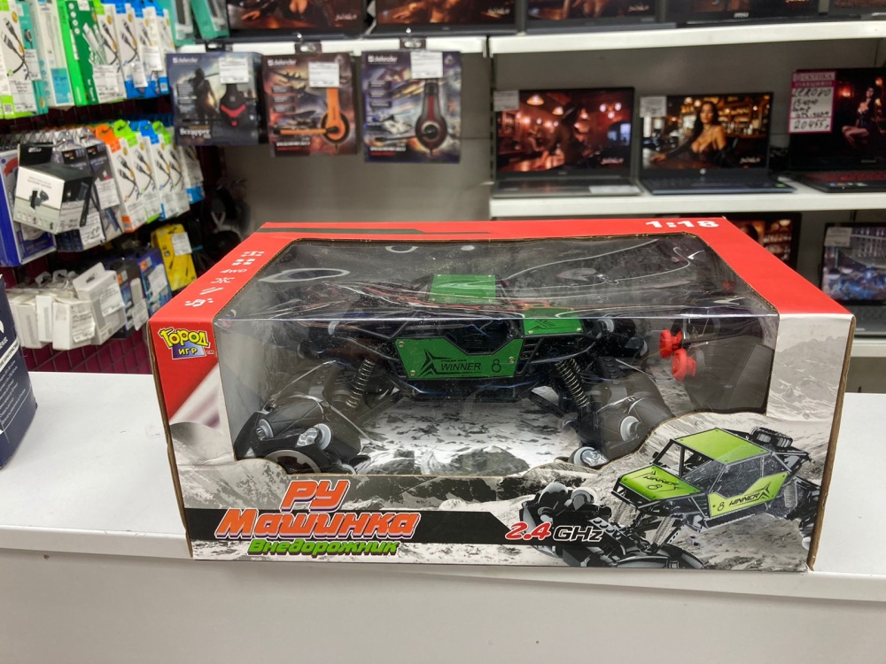 джип зеленый с ПДУ