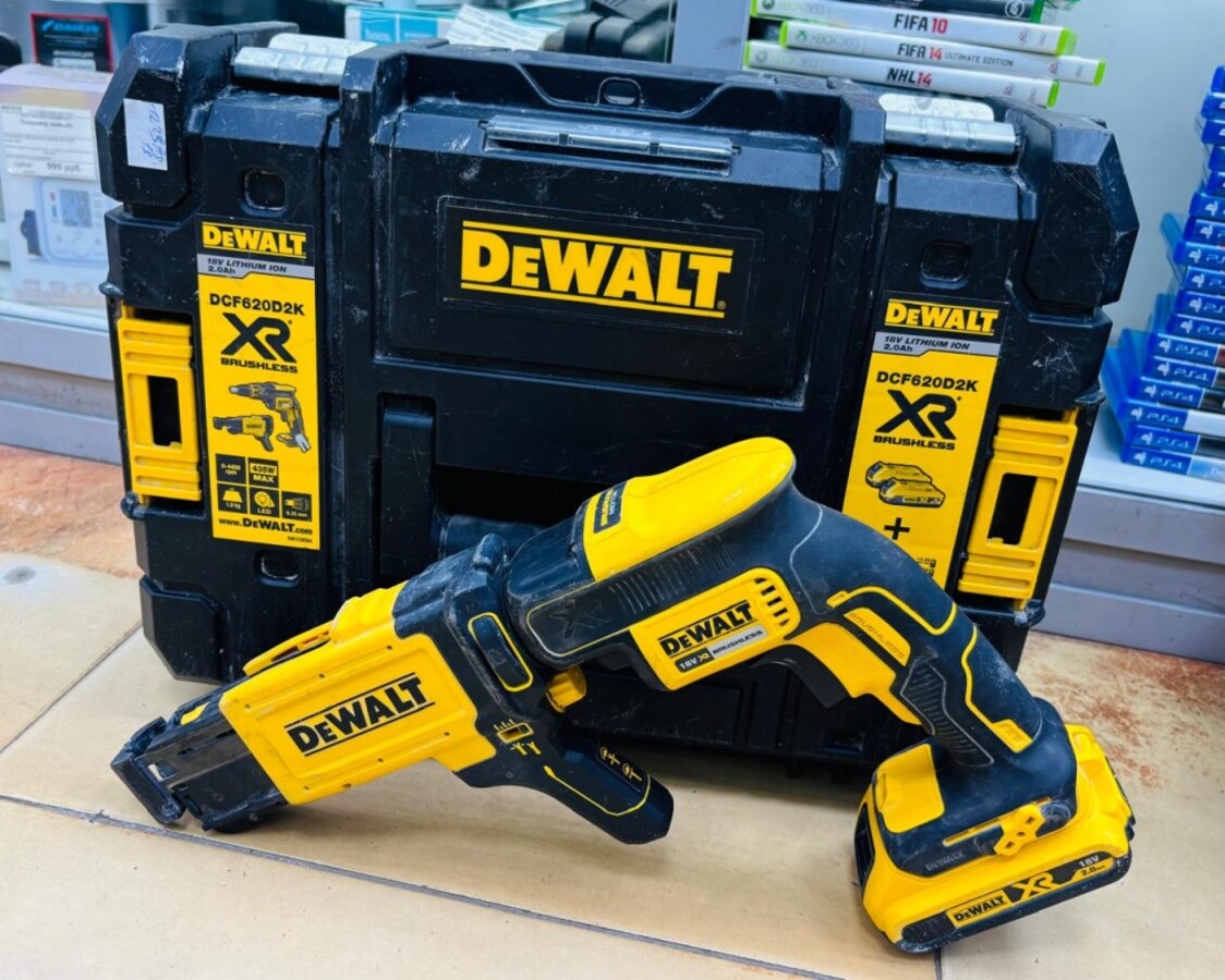 Шуруповерт ленточный Dewalt DCF620D2K