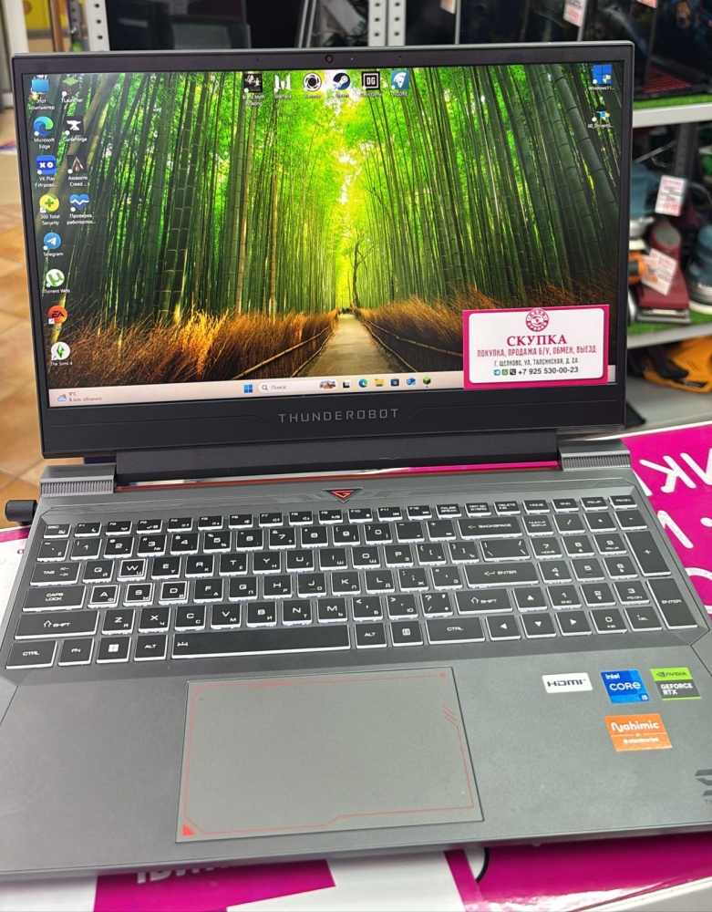 Ноутбук Thunderobot i5-12450H/16/1TB M2/RTX 4060