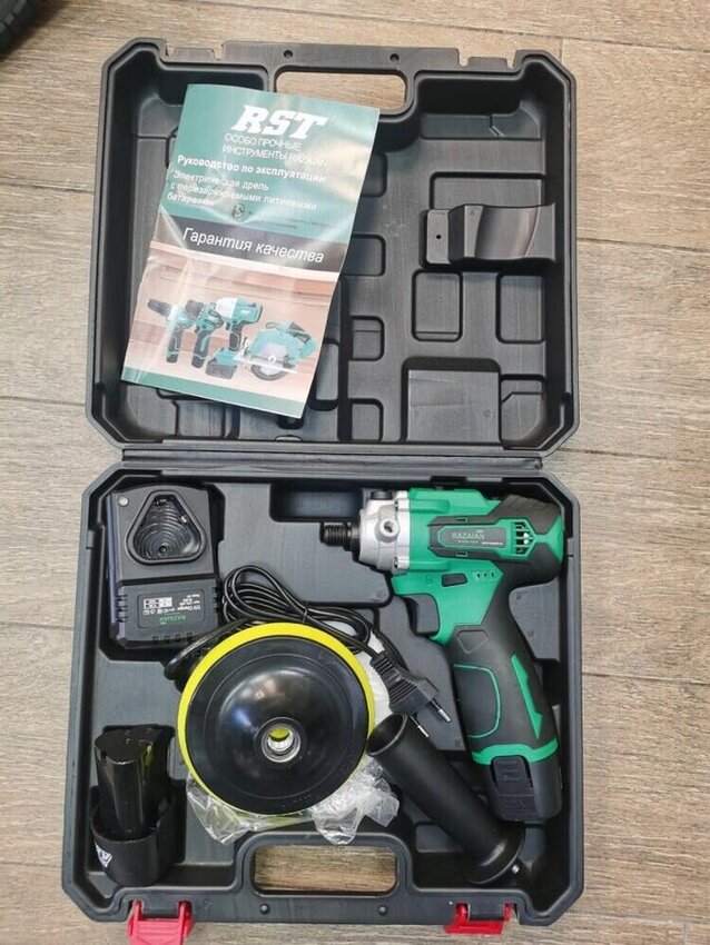 /Полировальная машина 125мм RST-2037