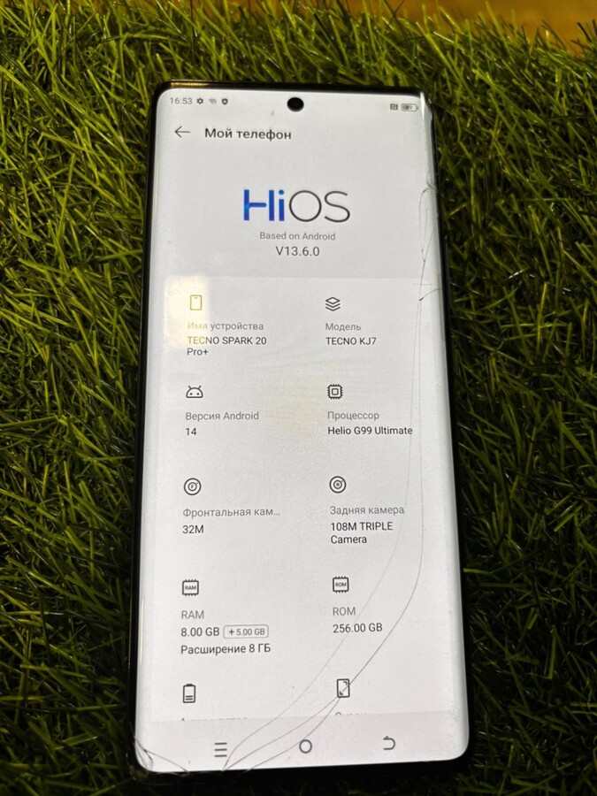 Мобильный телефон Tecno spark 20 pro 8\256