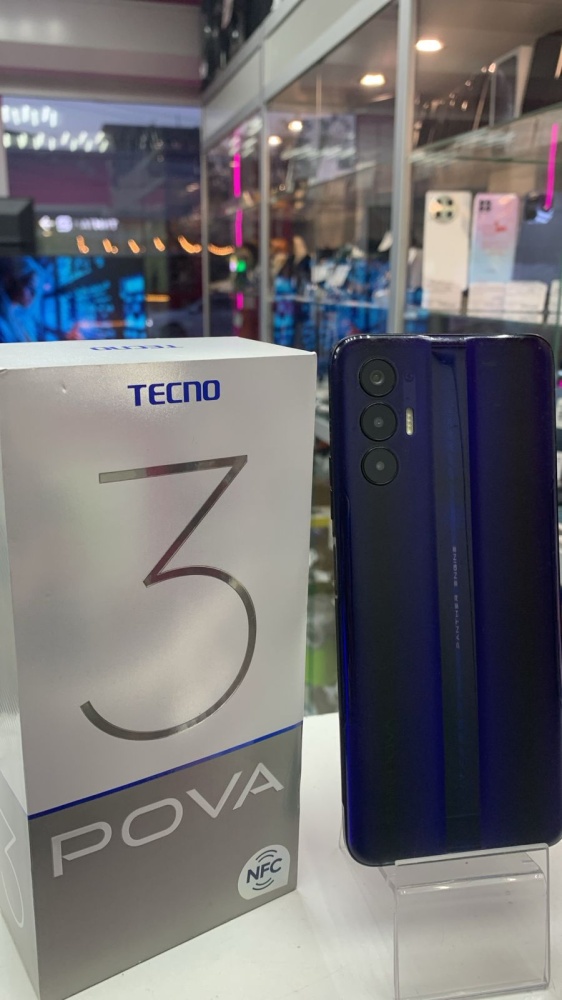 Мобильный телефон Tecno POVA 3 6/128