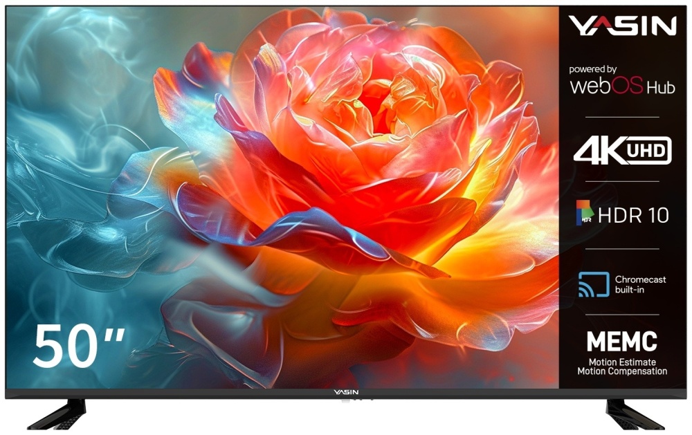 Телевизор Yasin 50 WebOS