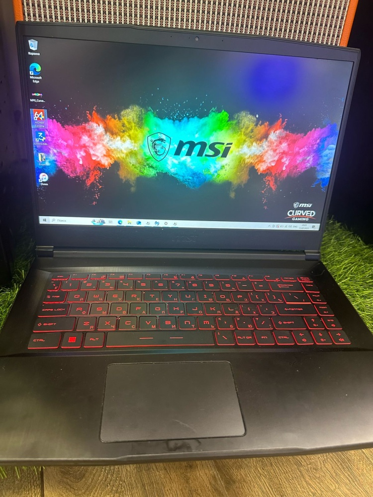 Ноутбук MSI GF63 GTX1650