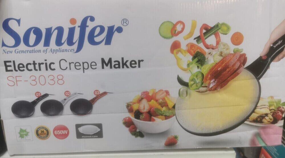 Блинница Sonifer Electric Crepe Maker SF-3038