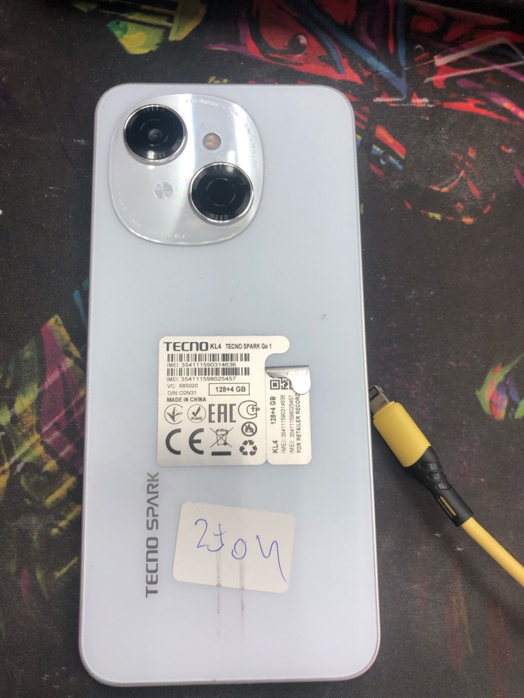 Мобильный телефон Tecno spark go 1 4\128