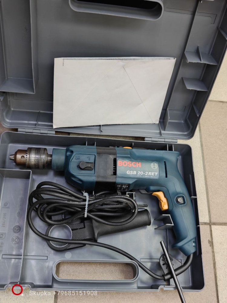 Дрель ударная Bosch GSB20-2