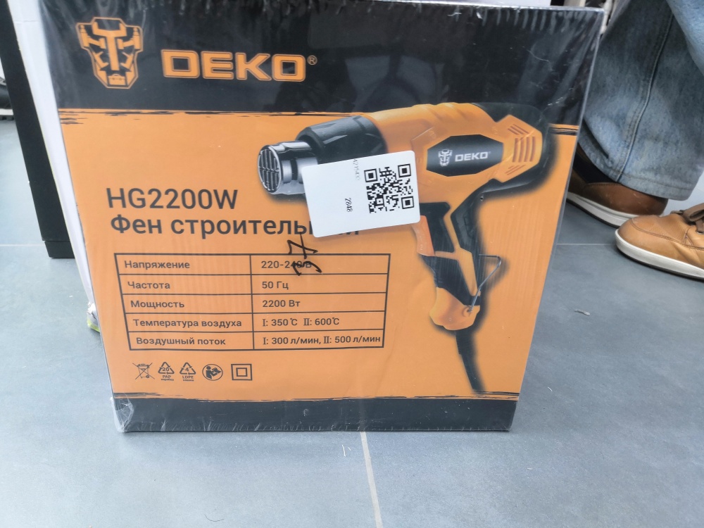 Фен строительный deko