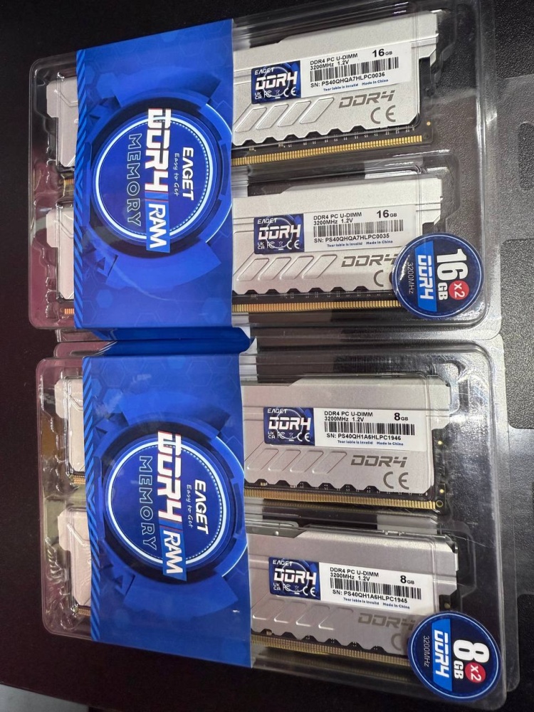 DDR 4 2*8 EAGET PS40