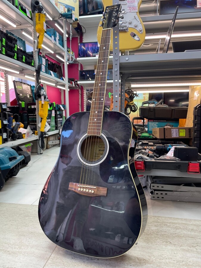 Гитара ADAMS W-4101BKS/EQ