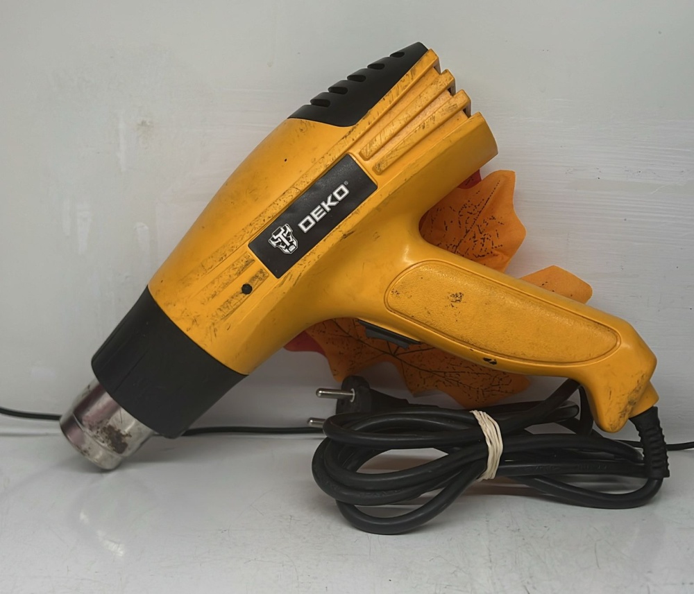 Фен строительный DEKO HG2000W