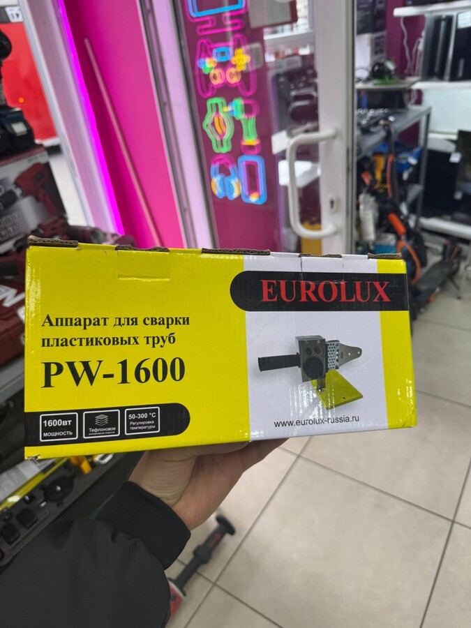 Фен для полимерных труб evrolux