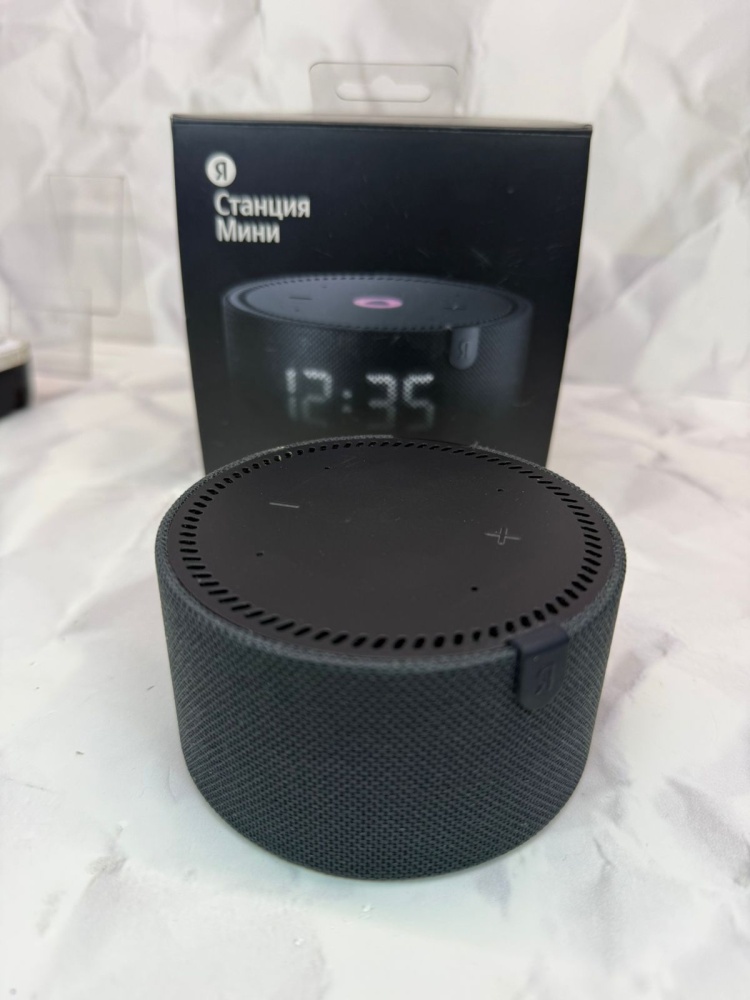 Акустика Яндекс-станция мини 2 с часами